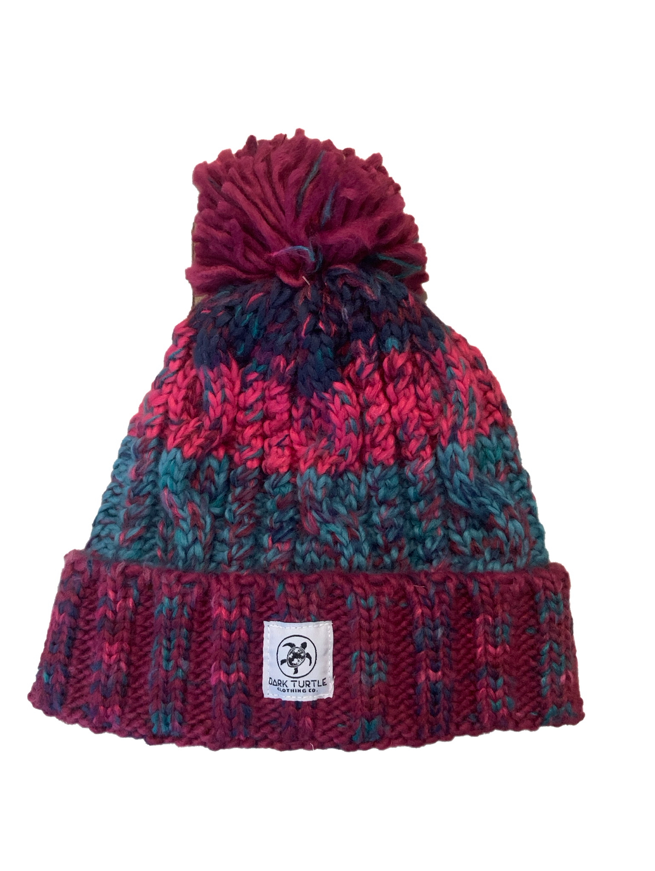 Kids Apres Surf Bobble Hat “Winter Berry”