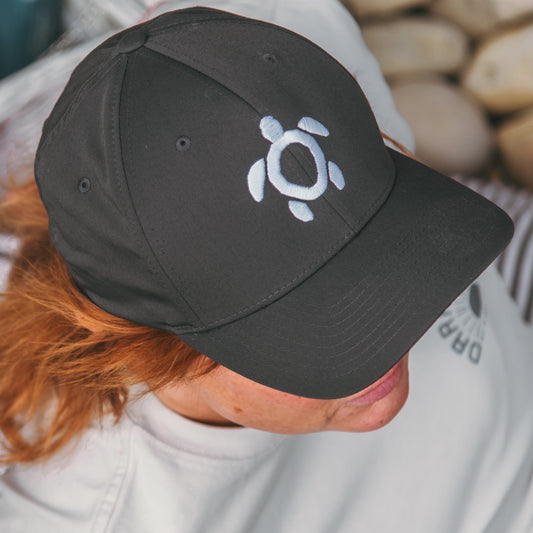 Organic “Offshore” Cap - Light Charcoal