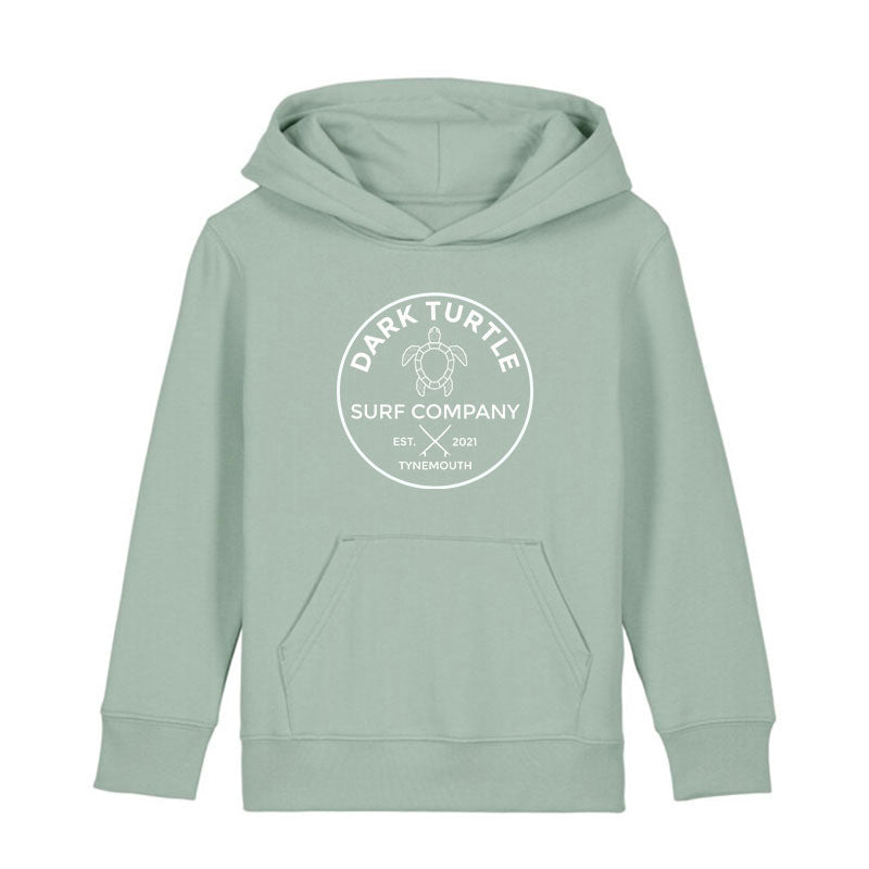 Organic “Surf Co” Kids Hoodie - Dark Turtle Clothing