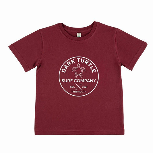 Organic “Surf Co” Kids Tee - Dark Turtle Clothing