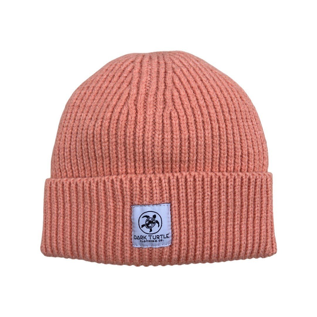 Fish Quay Trawler Beanie “Blush Pink” - Dark Turtle