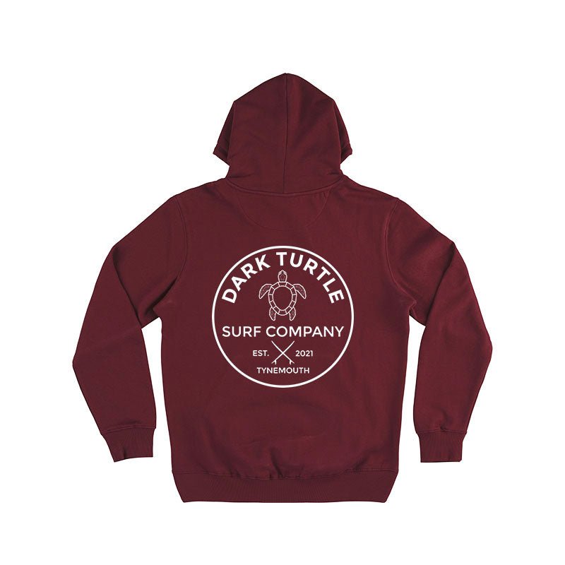 Organic “Backdoor” Hoodie - Dark Turtle