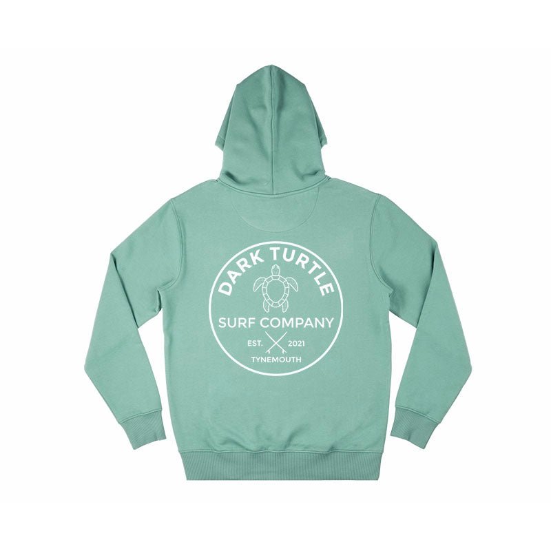 Organic “Backdoor” Hoodie - Dark Turtle