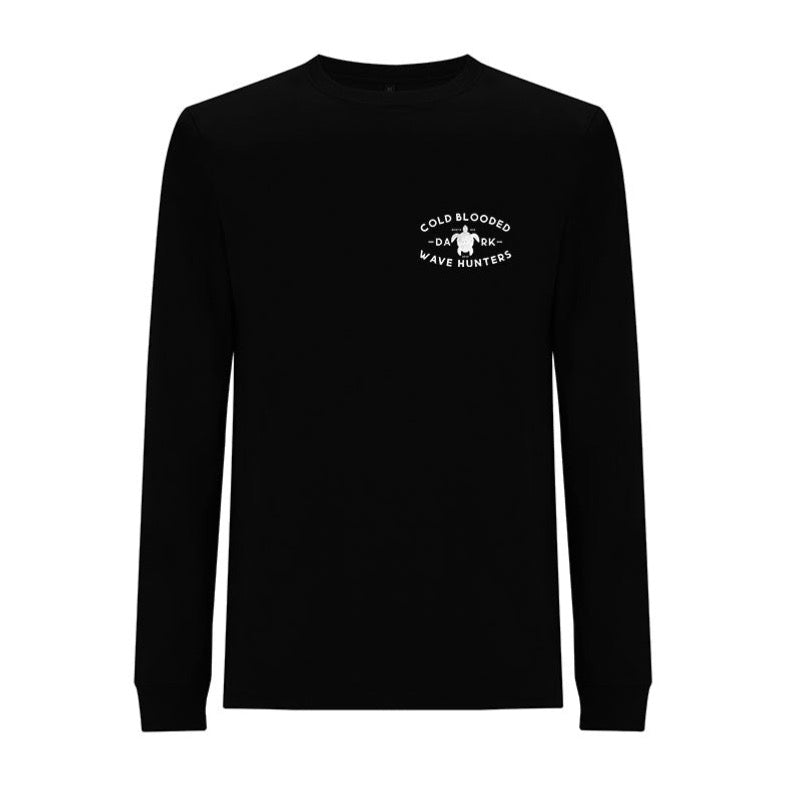 Organic “Coldblooded” Long Sleeve Tee - Dark Turtle