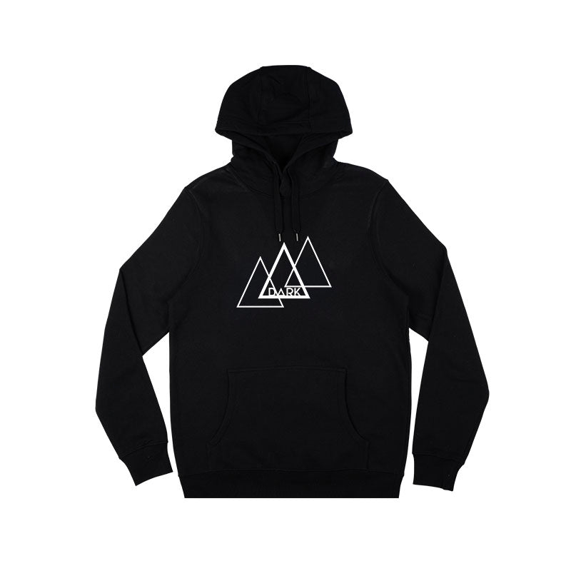 Organic “Forest Trails” Hoodie - Dark Turtle