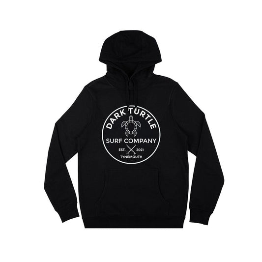 Organic “Surf Co” Hoodie - Dark Turtle