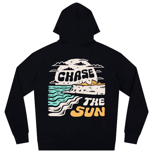 Organic “Chase the Sun” Zip Hoodie