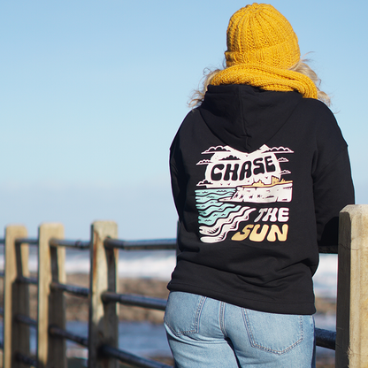 Organic “Chase the Sun” Zip Hoodie