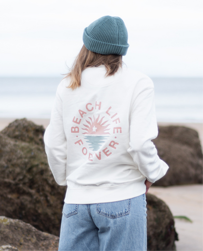 Organic “Beach Life” Crewneck