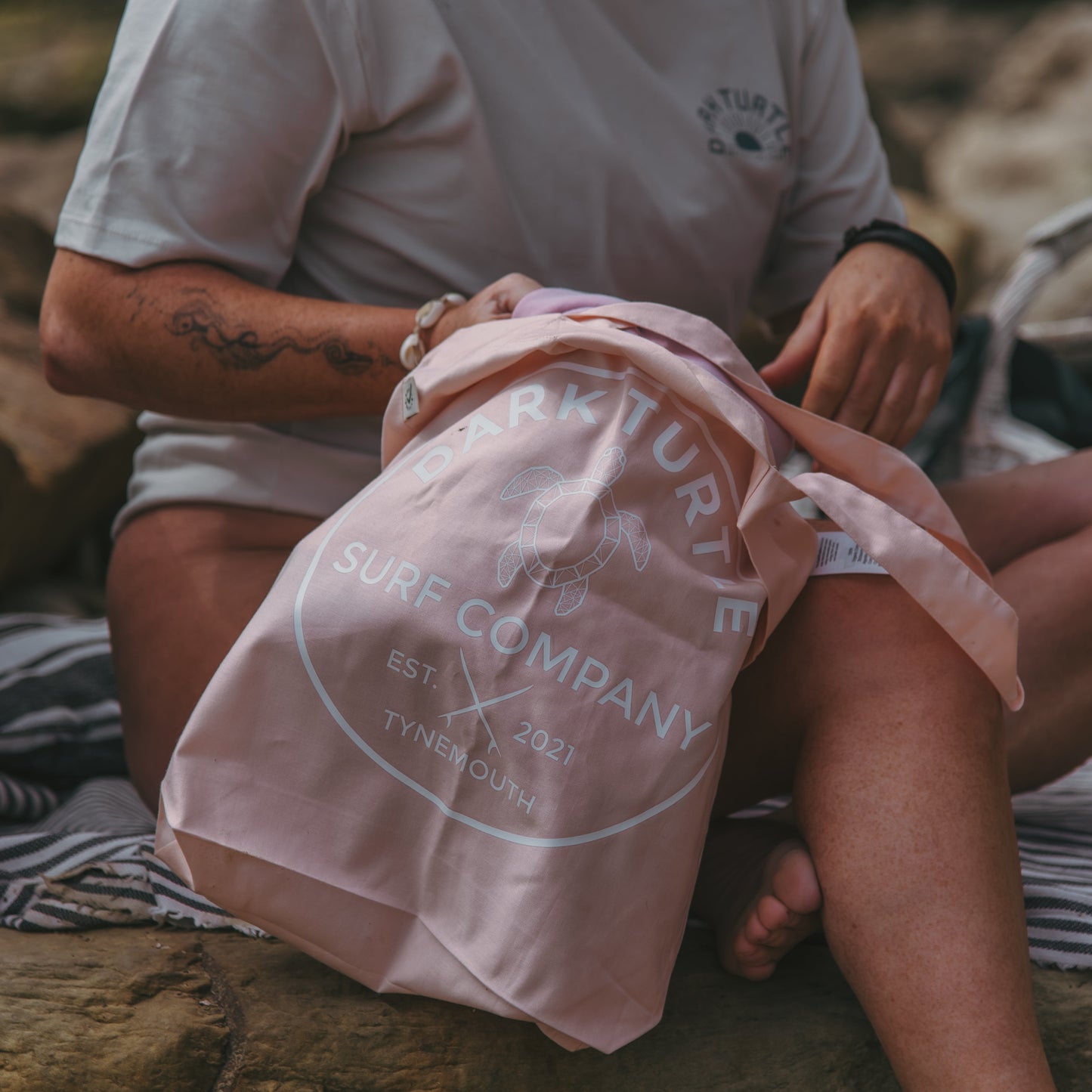 Organic “Surf Co” Tote Bag