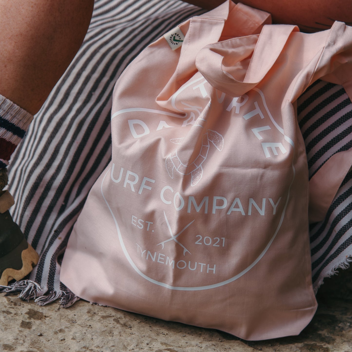 Organic “Surf Co” Tote Bag