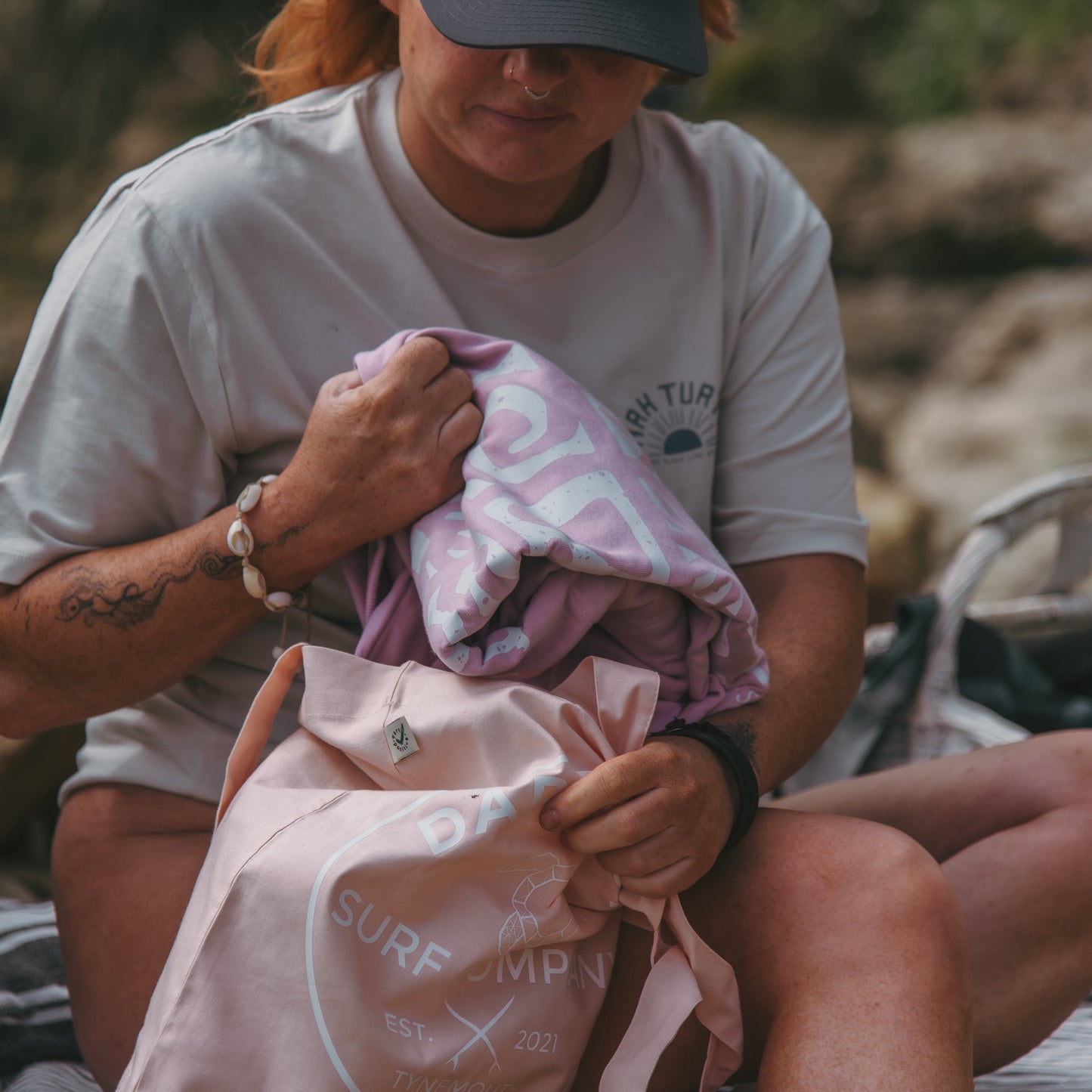 Organic “Surf Co” Tote Bag