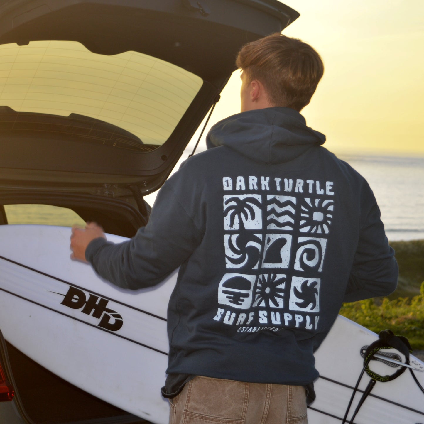 Organic “Surf Supply” Hoodie