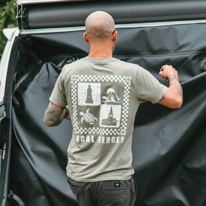 Organic “Local Heroes” Tee