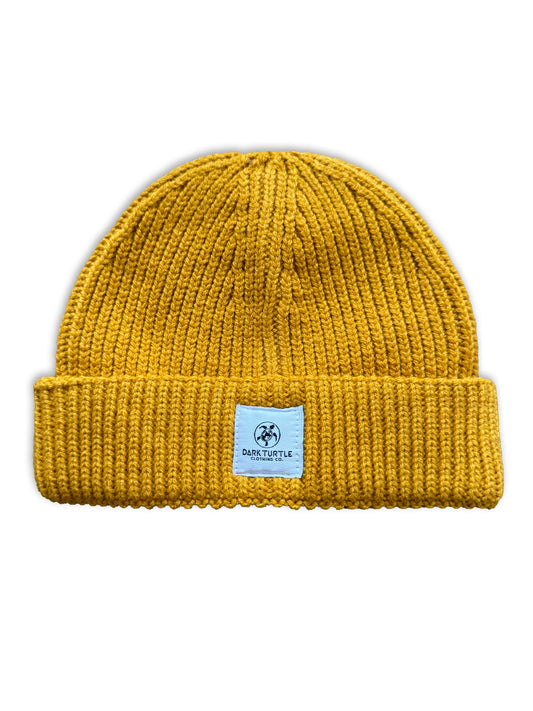 Recycled Fish Quay Trawler Beanie “Mustard”