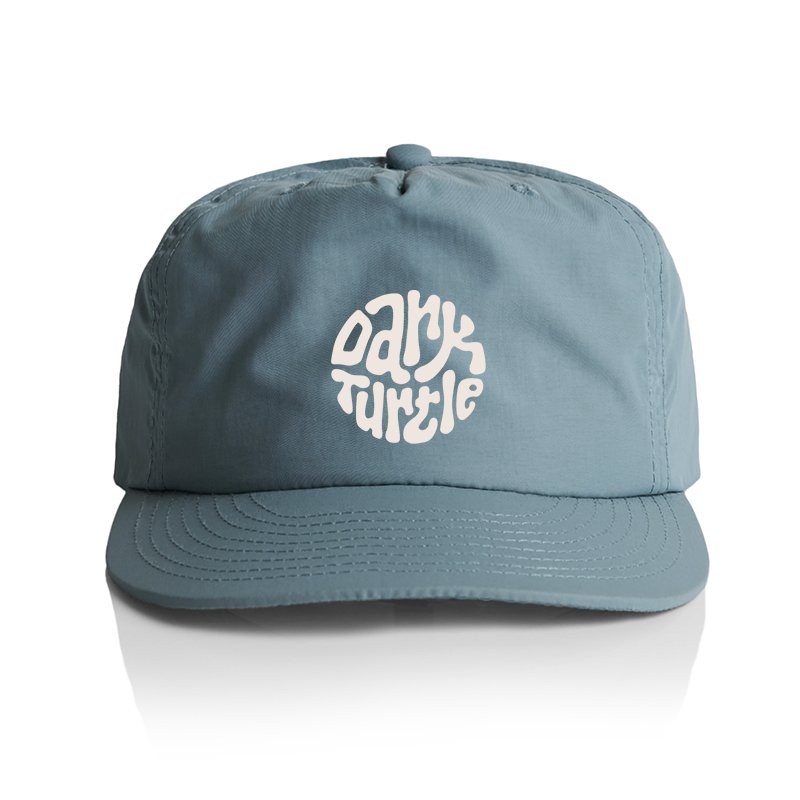 Organic “Reefbreak” Cap - Slate Blue - Dark Turtle Clothing