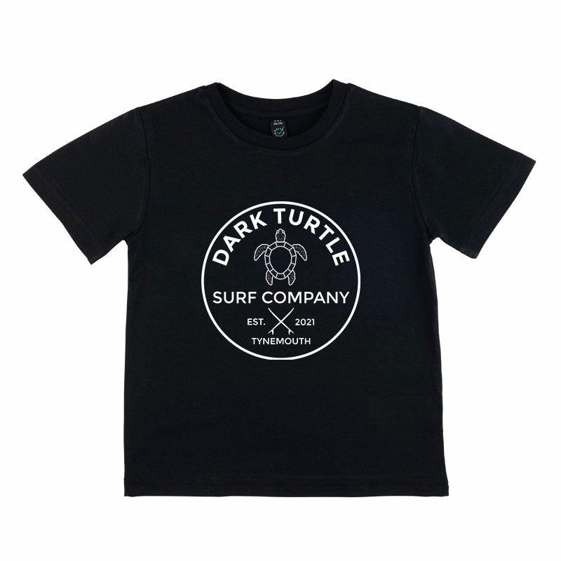 Organic “Surf Co” Kids Tee - Dark Turtle Clothing