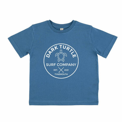 Organic “Surf Co” Kids Tee - Dark Turtle Clothing
