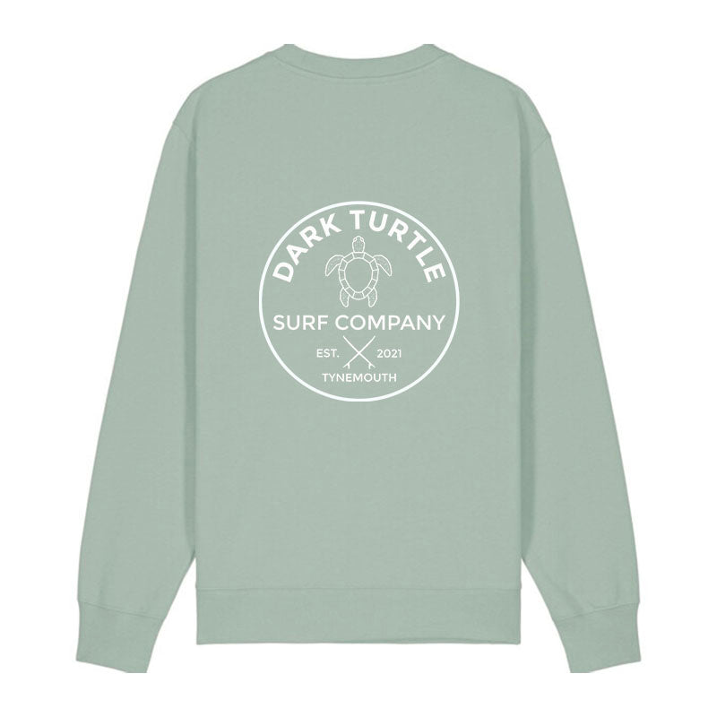 Organic “Tynemouth Wave” Sweatshirt - Dark Turtle Clothing