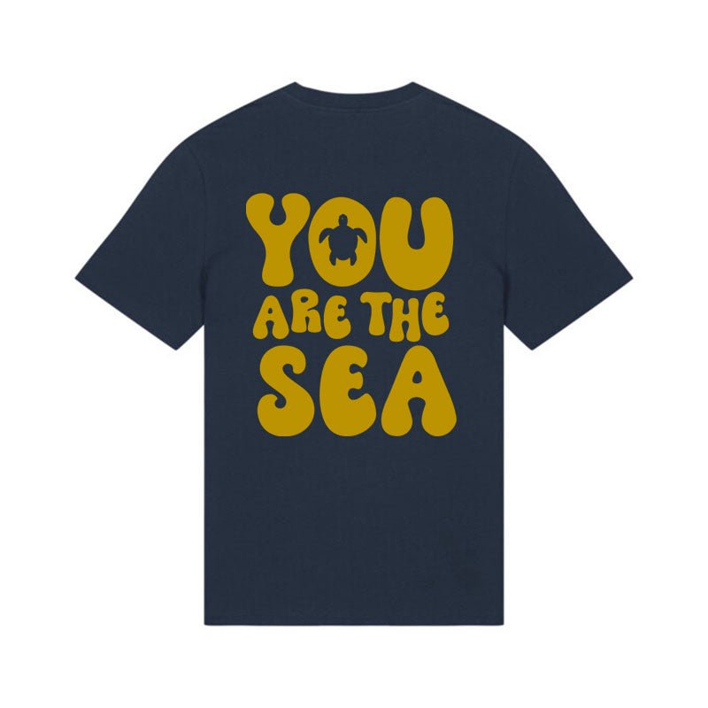 Organic “You Are The Sea” Tee - Dark Turtle Clothing