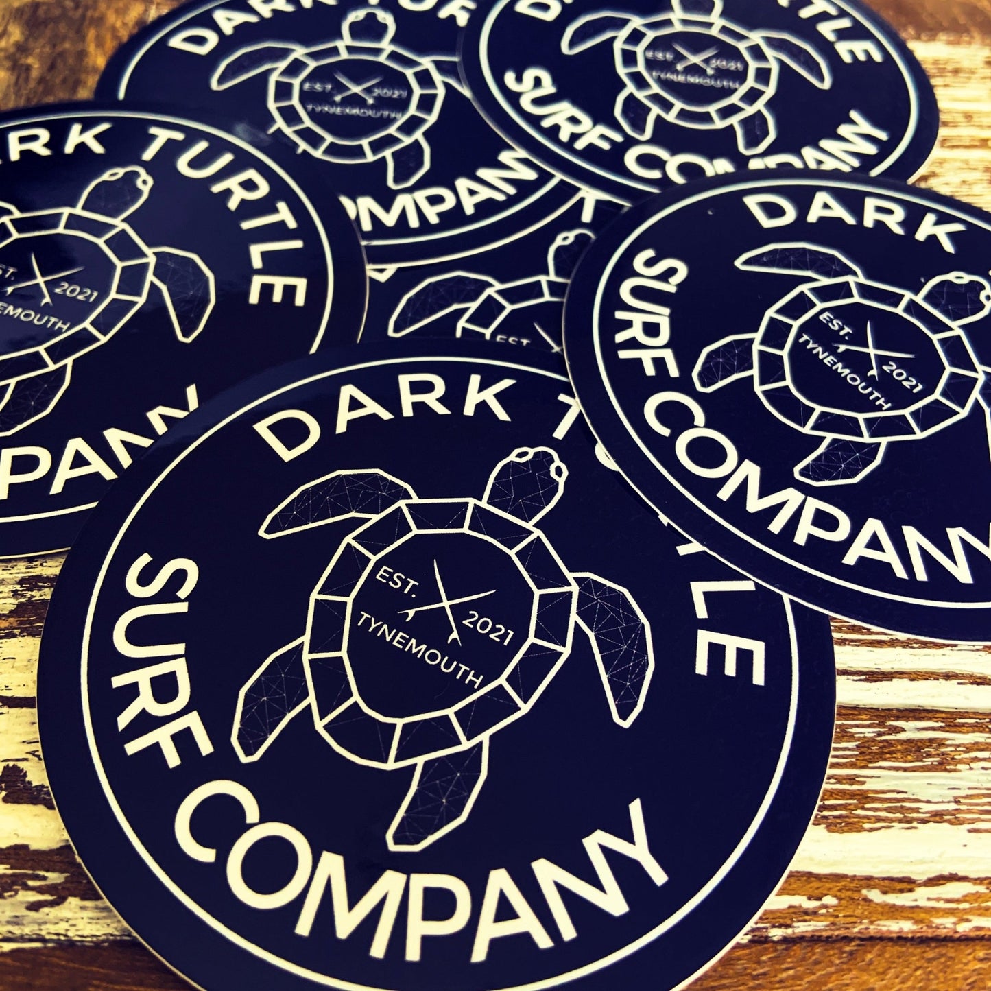 Surf Co Stickers - Dark Turtle Clothing